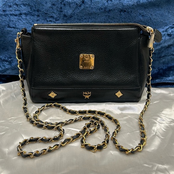 MCM Handbags - MCM Black Crossbody Authentic.